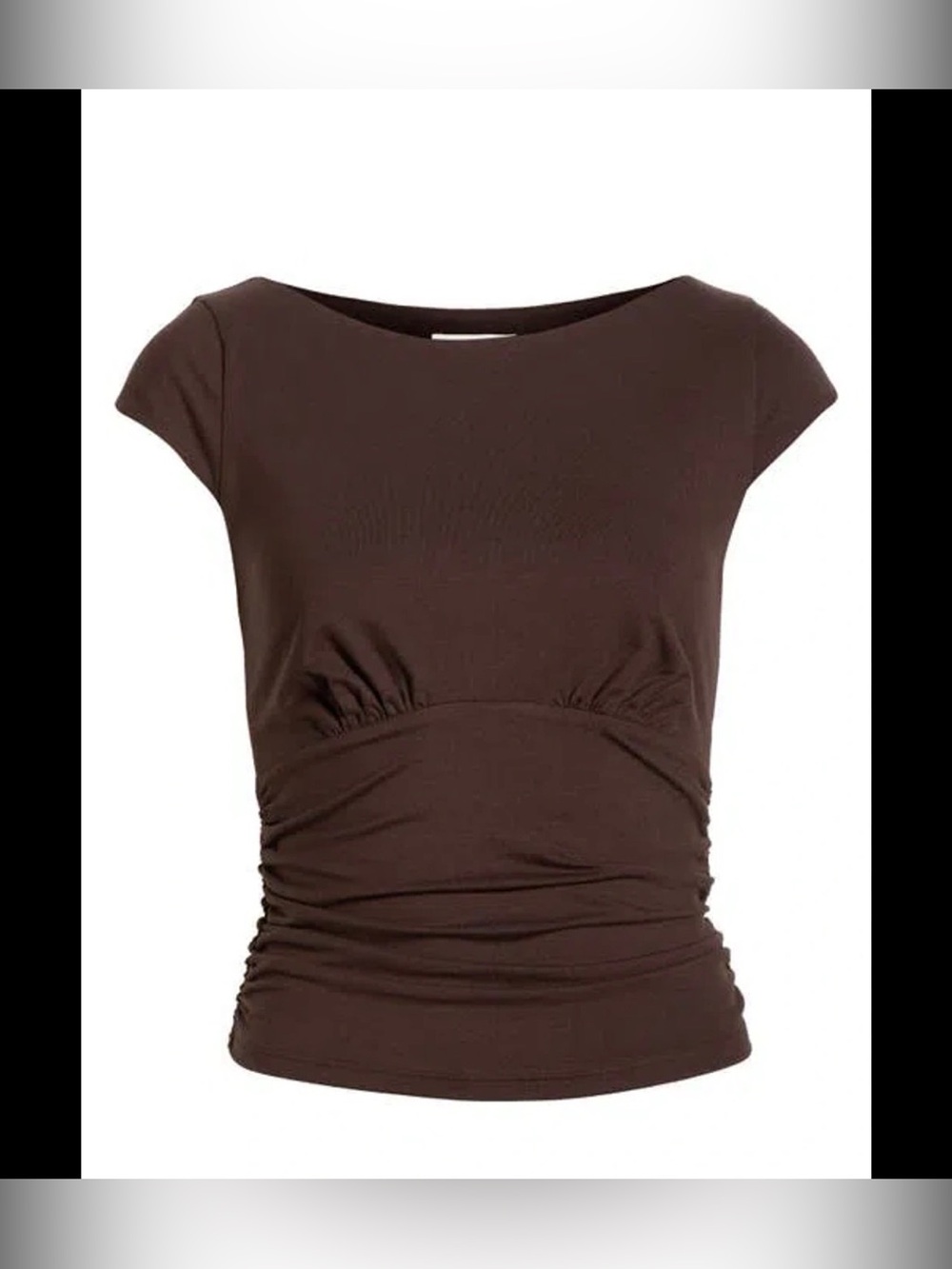 Reformation Madelyn Stretch Knit Top